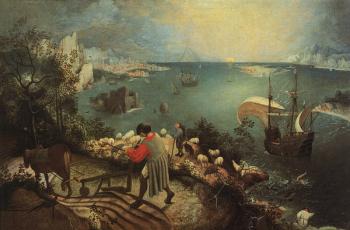 Pieter The Elder Bruegel : Landscape with the Fall of Icarus